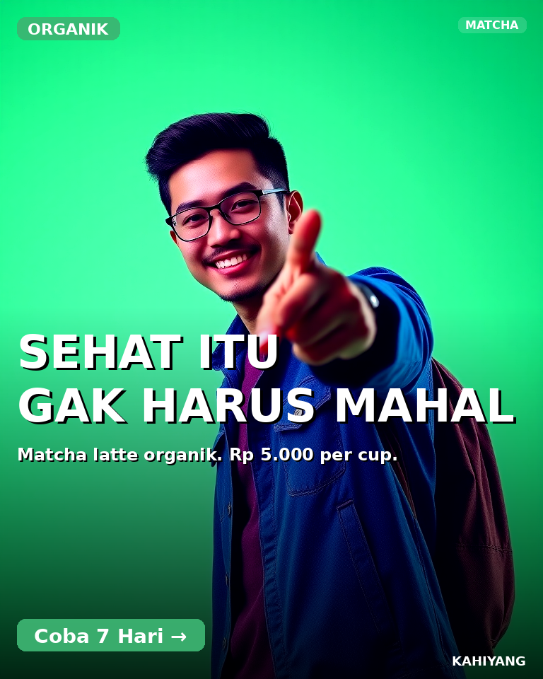 SEHAT ITU GAK HARUS MAHAL