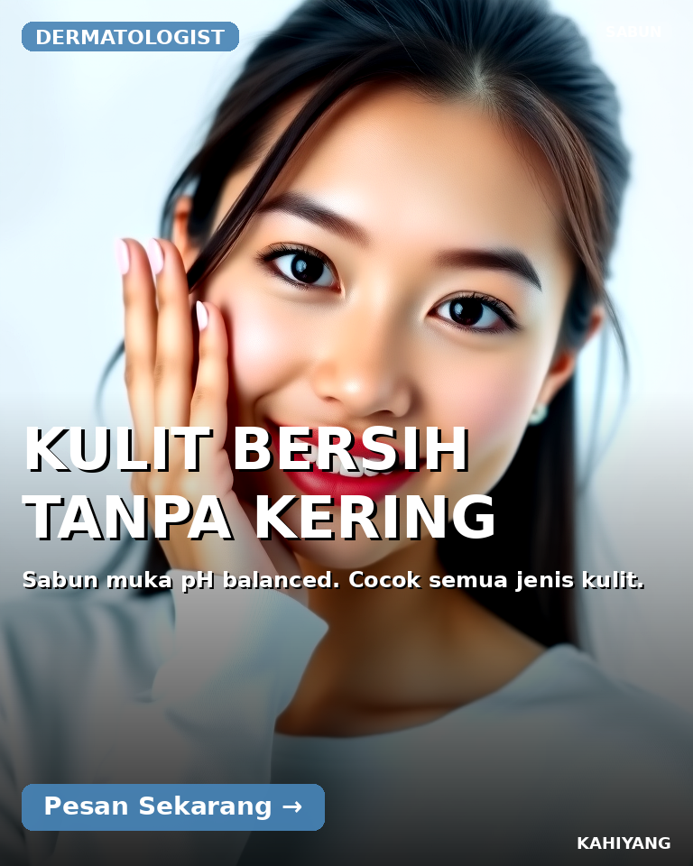 KULIT BERSIH TANPA KERING